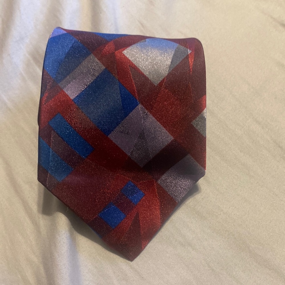Johnny Carson polyester tie